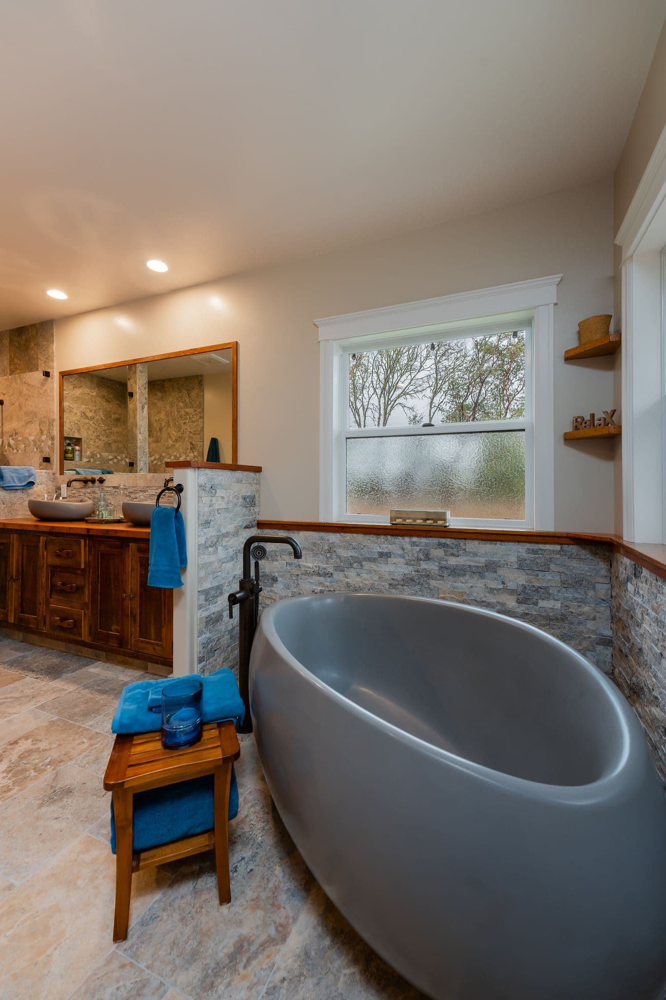 Master bathroom